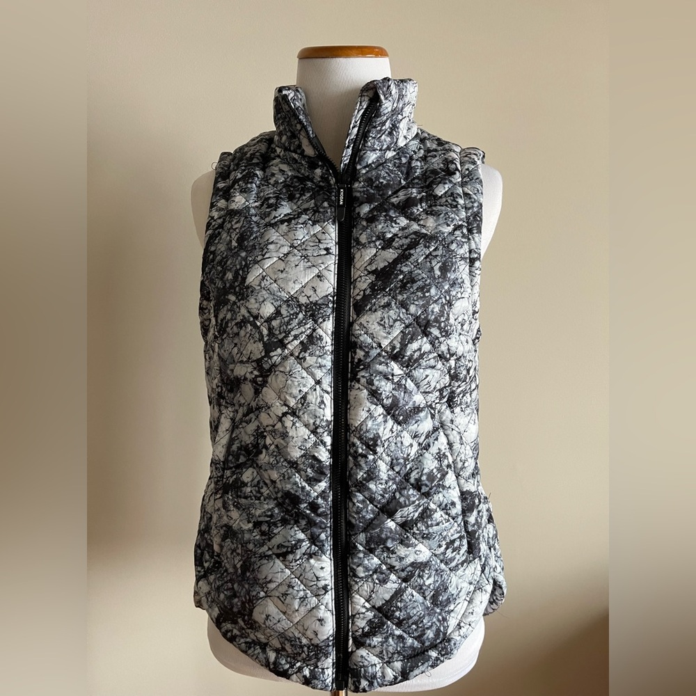 Kyodan Women's Black & Gray Print Vest Size XS